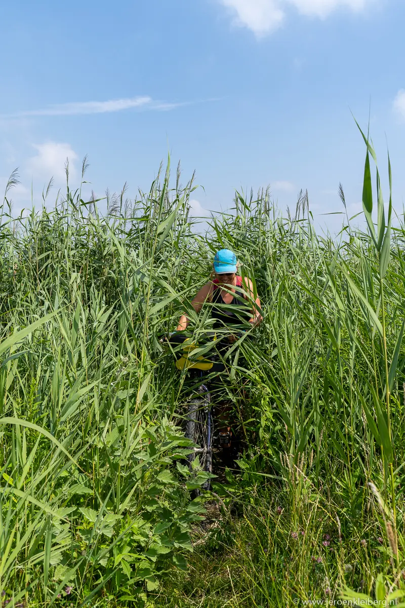 wandelen en fietsen op Tien