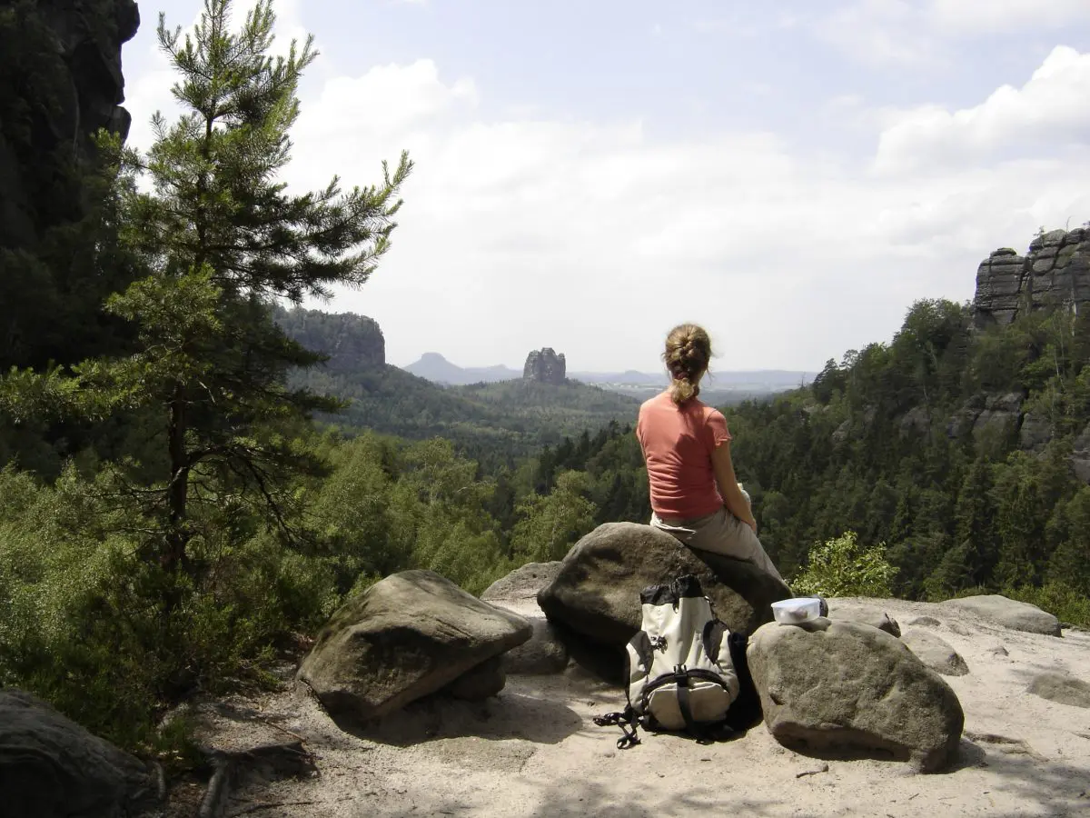 Wandelen in Duitsland. Ontdek de 4 grote bergwandelroutes in Saksen.