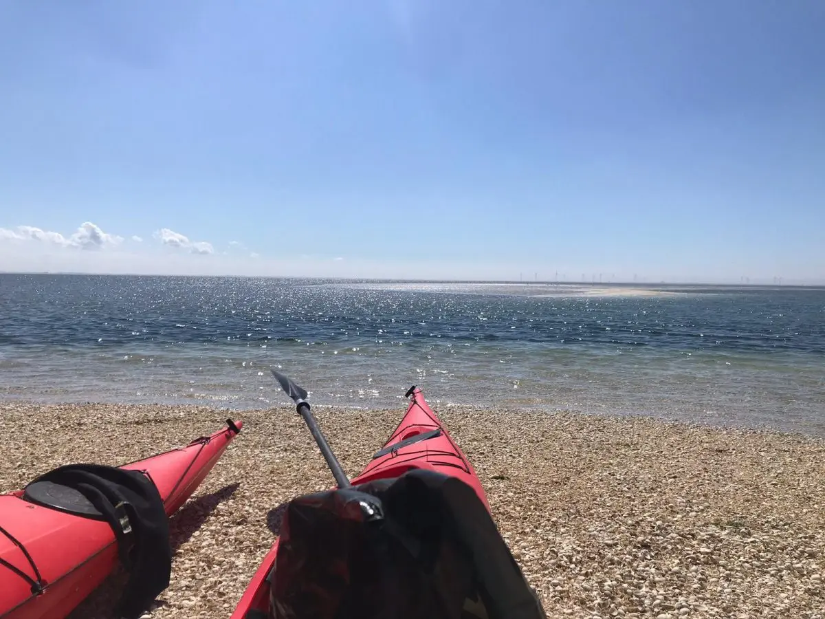 Zeekajakken op de Oosterschelde