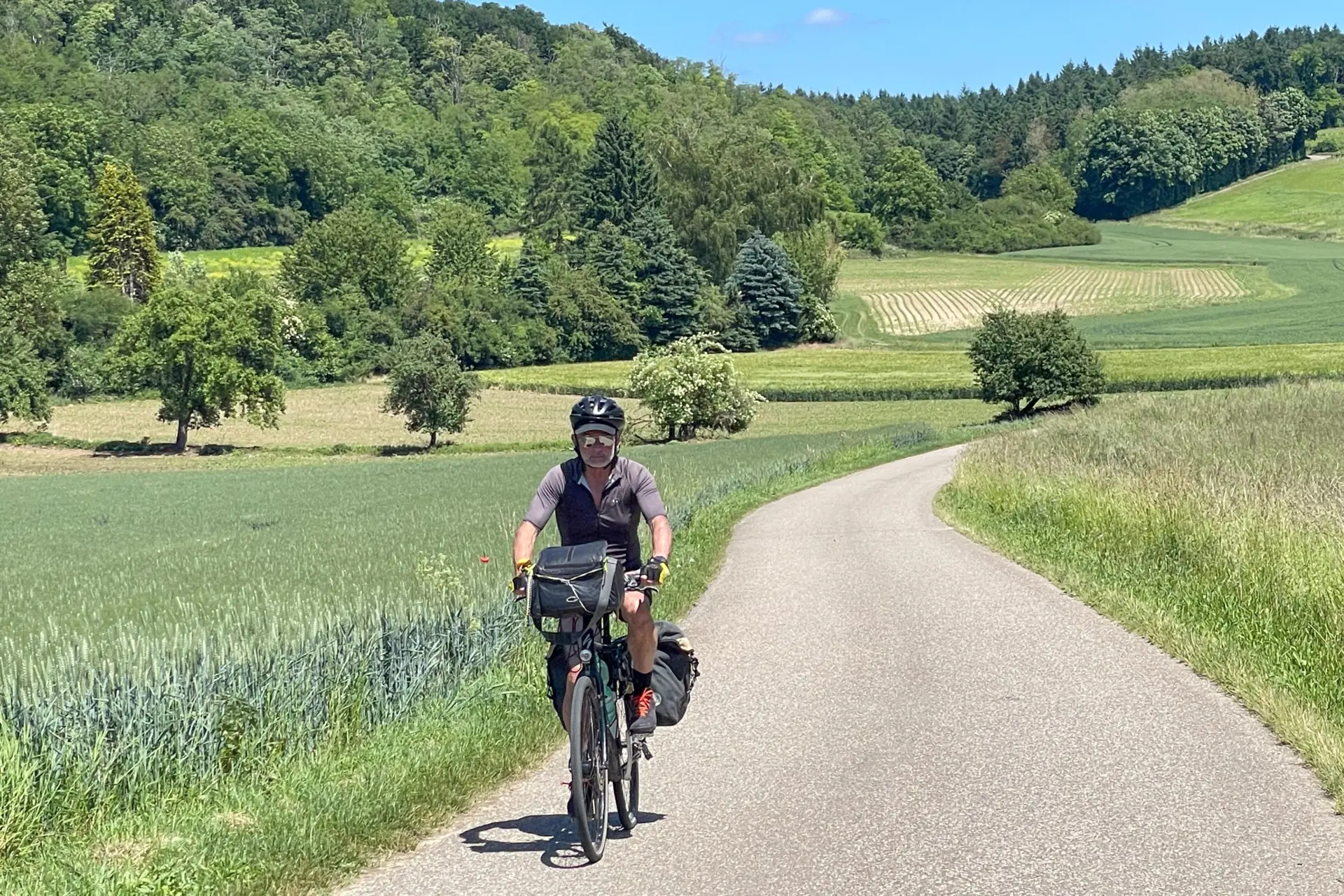 Ontspannen fietsen van Historisch Heidelberg naar het wonderschone Zwarte Woud 
