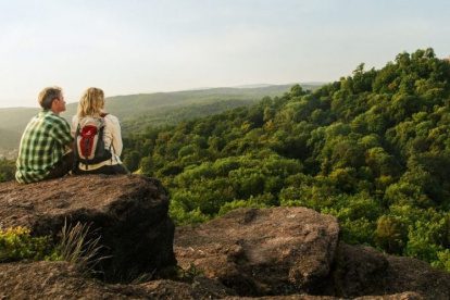 Wandelen in ongerepte natuur, ook dertig jaar na de Duitse eenwording