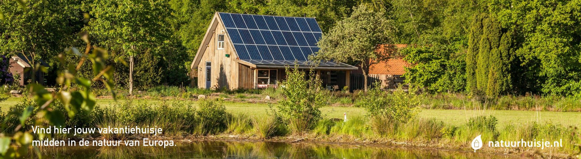 Bekijk hier alle natuurhuisjes en check de beschikbaarheid